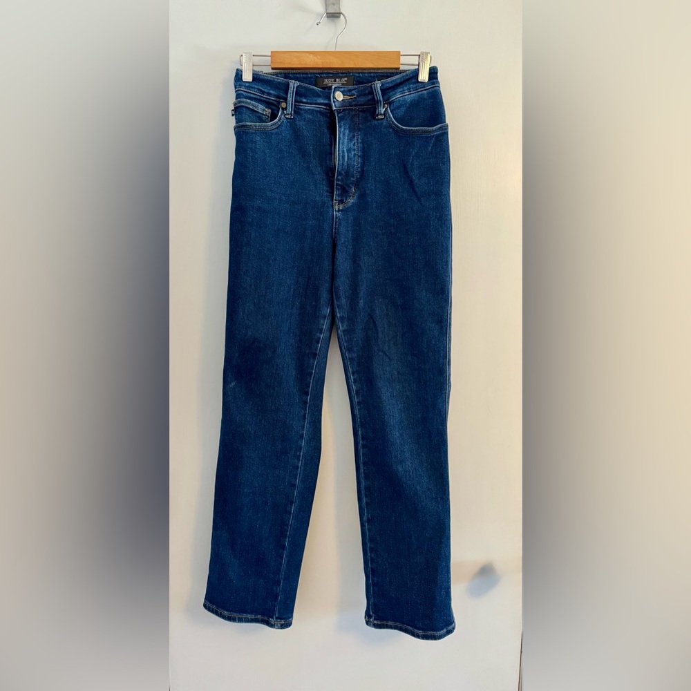 Judy Blue Dark Blue Straight Leg Jeans